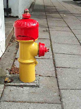 Hydrant Mfg: Hamar / Model: copy of an early Bopp & Reuther design / Country of Origin: Iceland